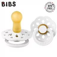 Smoczki uspokajające - Bibs Boheme M White Smoczek Uspokajający Kauczuk Hevea 1Szt. - miniaturka - grafika 1