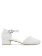 Buty dla chłopców - Nelli Blu Baleriny CM230522-6 Biały - miniaturka - grafika 1