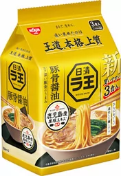Zupa Raoh Tonkotsu Shoyu Ramen o smaku wieprzowiny i sosu sojowego 3 x 100g - Nissin - Kuchnie świata - miniaturka - grafika 1