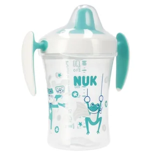 NUK Evolution, kubek niekapek z miękkim ustnikiem, zielony, od 6 miesiąca, 230 ml - Kubki dla dzieci - miniaturka - grafika 1