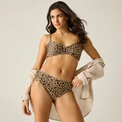 Stroje kąpielowe - Regatta Góra od stroju kąpielowego damska Aceana III Brązowy, Rozmiar: 42 - miniaturka - grafika 1