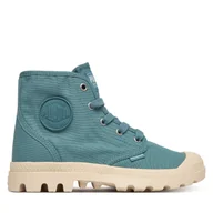 Botki damskie - Trapery Palladium Pampahi 92352-432-M Niebieski - miniaturka - grafika 1