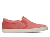 Trampki damskie - Clarks, Trampki damskie, Glove Puppet Coral, różowy, rozmiar 41 - miniaturka - grafika 1