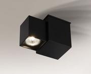 Lampy sufitowe - Shilo plafon reflektorek) Bizen GU10 czarny 2210 - miniaturka - grafika 1