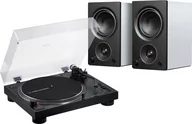 Zestawy stereo - Audio-Technica LP 120X BT czarny + AM3 biały - miniaturka - grafika 1