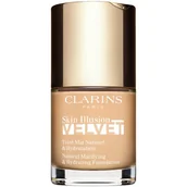 Podkłady do twarzy - Clarins Skin Illusion Velvet Podkład 30 ml - Nr 103 N - miniaturka - grafika 1