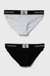 Majtki dla dzieci - Calvin Klein Underwear figi dziecięce 2-pack kolor czarny - grafika 1