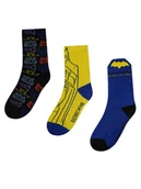 Skarpetki dla dzieci - BATWHEELS Skarpety ACCCCS-SS25-237WBBW(3-PACK) Żółty - miniaturka - grafika 1