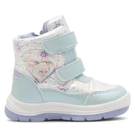 Buty dla dziewczynek - Śniegowce Frozen AW23-231DFR Niebieski - miniaturka - grafika 1