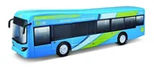 Zabawki zdalnie sterowane - Maisto Tech R/C City Bus: zdalnie sterowany autobus ze światłem i automatycznymi drzwiami, z kontrolerem Mini-Pro, od 5 lat, 33 cm, baterie nie wchodzą w zakres dostawy, niebieski (582734) - miniaturka - grafika 1