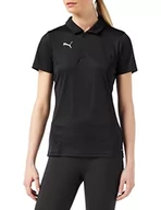 Koszulki męskie - Puma Koszulka damska Teamliga Sideline Polo W Black White M 657408 - miniaturka - grafika 1