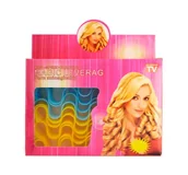 Wałki do włosów - DENI CARTE MAGIC LEVERAG ZESTAW PAPILOTÓW DO WŁOSÓW FALE 12 SZTUK + SZYDEŁKO - miniaturka - grafika 1