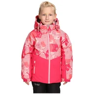 Kurtki i płaszcze dla chłopców - Kurtka dziecięca Kilpi Samara-Jg Rozmiar dziecięcy: 152 / Kolor: różowy - miniaturka - grafika 1