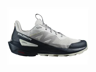 Męskie buty outdoorowe Salomon  ELIXIR ACTIV Glacier Gray/Carbon/Slate Green  UK 9,5 - Buty trekkingowe męskie - miniaturka - grafika 1