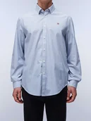 Koszule męskie - Napapijri Koszula - Regular fit - w kolorze błękitnym - miniaturka - grafika 1