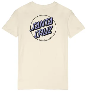 t-shirt damski SANTA CRUZ Partial Dot T-Shirt Chalk - Koszulki i topy damskie - miniaturka - grafika 1