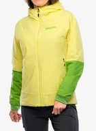 Kurtki damskie - Kurtka hybrydowa damska Marmot Novus LT Hybrid Hoody - light yellow/kiwi - miniaturka - grafika 1