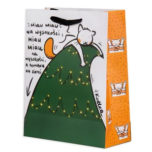 Torba Prezentowa, Kotter Xmas, Choinka, Rozmiar S - Opakowania i torebki na prezenty - miniaturka - grafika 1