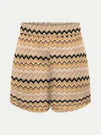 Spodenki damskie - ONLY Szorty materiałowe Nova 15325522 Beżowy Regular Fit - miniaturka - grafika 1