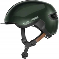 Kaski rowerowe - Kask rowerowy Abus Hud-Y moss green M 54-58cm - miniaturka - grafika 1