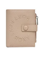 Portfele - Roxy Portfel CEO-RX-W1-004-AW25 Beżowy - miniaturka - grafika 1
