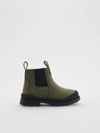 Buciki dla niemowląt - Reserved - Klasyczne botki - zielony - miniaturka - grafika 1