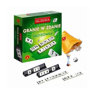 Alexander Granie zdanie, krzyżówka - Gry planszowe - miniaturka - grafika 1