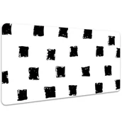 Podkładki na biurko - Duża podkładka na biurko Kwadraty malowane 100x50cm, Dywanomat - miniaturka - grafika 1