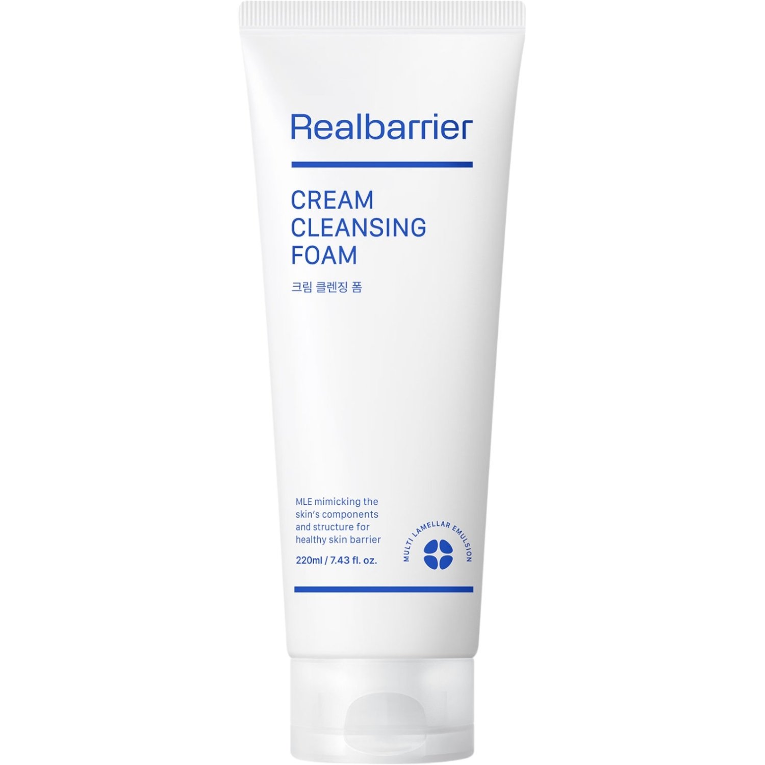 Real Barrier Cream Cleansing, Nawilżająca pianka oczyszczająca z ceramidami