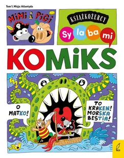 Komiks. Książkożercy sylabami - Książki edukacyjne - miniaturka - grafika 1