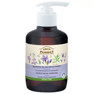 Green Pharmacy, Żel do mycia twarzy dla skóry ze skłonnością do podrażnień szałwia, 270 ml - Żele do mycia twarzy - miniaturka - grafika 1