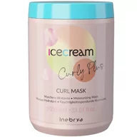 Maski do włosów - Inebrya Ice Cream Curly Plus, maska do włosów kręconych, 1000ml - miniaturka - grafika 1