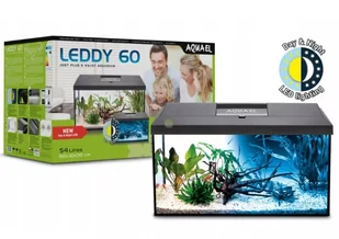 AQUAEL, Zestaw Leddy 60 D&N Biofs, czarny 2.0, 124525 - Oświetlenie akwarium - miniaturka - grafika 1
