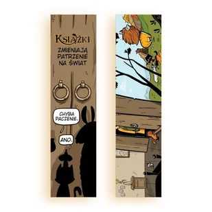 Molom Zakładka kartonowa - Książki zmieniają.. - gadżet - Zakładki do książek - miniaturka - grafika 1