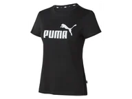 Koszulki i topy damskie - Puma T-shirt damski z bawełny (Czarny, M) - miniaturka - grafika 1