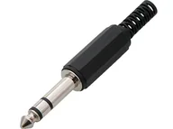 Kable - 1195# Wtyk jack 6,3 st plastik - miniaturka - grafika 1