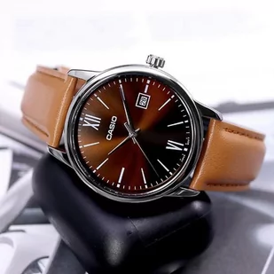 Zegarek ZEGAREK MĘSKI CASIO MTP-V002L-5B3 + BOX (zd224c) - Zegarki męskie - miniaturka - grafika 2
