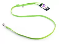 Smycze dla psów - Zolux Mac Leather smycz dla psa 15mm x 1.2m, seledynowy, ekoskóra - miniaturka - grafika 1