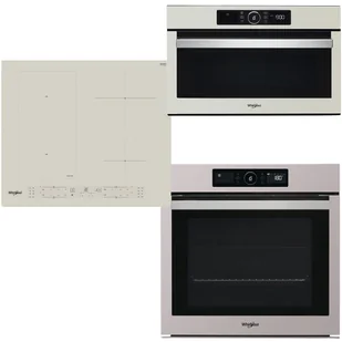 Zestaw AGD do zabudowy Whirlpool Piekarnik AKZ9 6230 S + Płyta WLB 6860 NES + Mikrofalówka AMW 730 SD - Zestawy AGD - miniaturka - grafika 1
