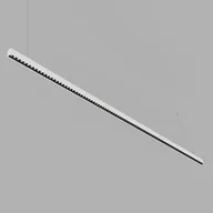 Lampy sufitowe - LI-EX Lampa wisząca biurowa LED Remote 250cm biała Office, możliwość ściemniania, biały / opal, biuro, aluminium - miniaturka - grafika 1