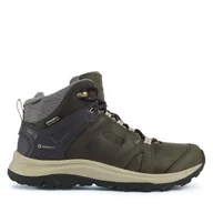 Buty trekkingowe damskie - Trekkingi Keen Terradora II Leather Mid Wp 1023730 Zielony - miniaturka - grafika 1