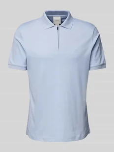 Koszulka polo o kroju slim fit z wyhaftowanym logo model ‘LIQUID TOUCH’ - Koszulki męskie - miniaturka - grafika 1