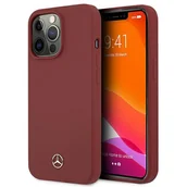 Etui i futerały do telefonów - Mercedes MEHCP13XSILRE iPhone 13 Pro Max 6,7" czerwony/red hardcase Silicone Line Mer006979-0 - miniaturka - grafika 1
