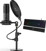 Mikrofony komputerowe - Mikrofon PREYON Buzzard Scream PBS43B + Klawiatura Preyon Long Claw Alpha PLCA104B - miniaturka - grafika 1