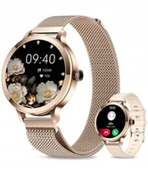 Smartwatch - Smartwatch damski AMOLED Efolen 1,1" z telefonem sport puls SpO2 - miniaturka - grafika 1
