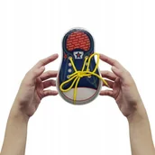 Zabawy w naśladowanie dorosłych - BUT BUCIK PIANKOWY NAUKA WIĄZANIA DUŻY bezpieczny - miniaturka - grafika 1