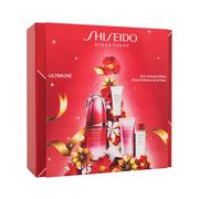 Zestawy kosmetyków damskich - Shiseido Ultimune Skin Defense Ritual zestaw Serum do twarzy 50 ml + oczyszczająca pianka do twarzy 15 ml + tonik do twarzy 30 ml + krem do rąk 40 ml - miniaturka - grafika 1