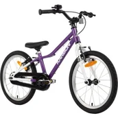 Rowery - Rower dziecięcy KARBON Superlight 18 cali dla chłopca Fioletowy - miniaturka - grafika 1