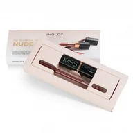 Palety i zestawy do makijażu - Inglot Inglot Pomadki NUDE KISS - miniaturka - grafika 1