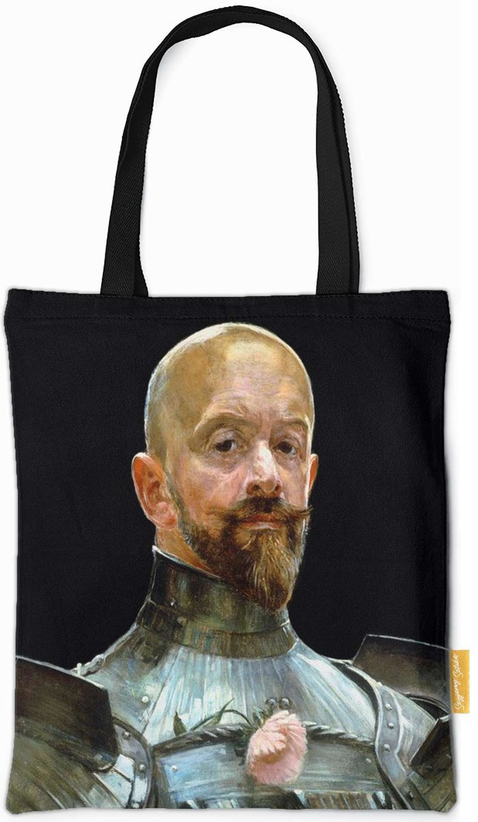 Torba na ramię Autoportret w zbroi Jacek Malczewski-ONE SIZE
